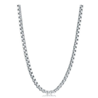 SN9 - Italian S.Steel Heavy Box-24" Chain